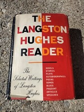 The Langston Hughes Reader SIGNED w/Inscription 1958 1st Edition HC/DJ Rare Find