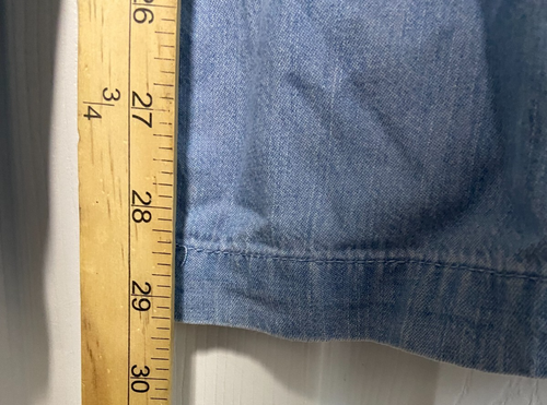 BCBGeneration Womens Jeans Size M Blue Light Wash High Rise Wide Leg Trouser NEW - Picture 12 of 14
