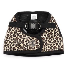 THE WORTHY DOG Sidekick Printed Leopard Tan Dog Harness Reflective Sizes XXS-XXL
