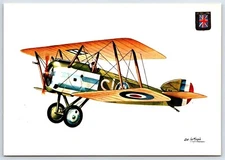 History of Aviation Spanish Art Postcard Sopwith Camel WW1 Great Britain FI.38