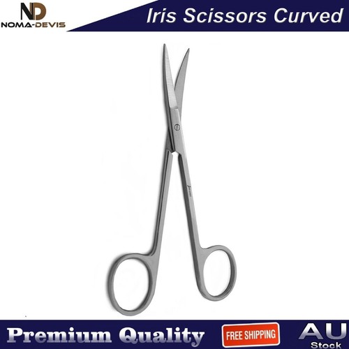 Surgical Operating Iris Scissors Curved Dentist Pick Iris Gum Shears - Picture 3 of 4