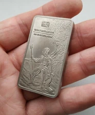 Poseidon .999 Fine Titanium Bar - 31.1g Bullion Metal, 1 Troy Ounce Investment