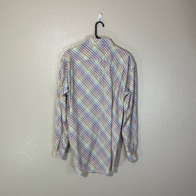 Robert Talbott Shirt Mens Medium Button Front Rai… - image 5