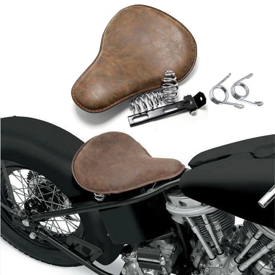 For Yamaha Virago 750 XV750 535 XV535 XV250 Bobber Motorcycle Spring Solo Seat A - Image 2 of 4