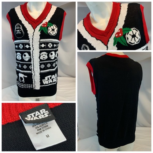 Star Wars Ugly Christmas Sweater Vest 