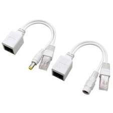 Power Over Ethernet POE Injector Splitter Adapter Cable For Amcrest Camera