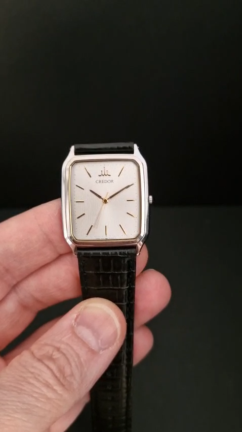 Seiko Credor 7771-5030 Square Silver Men's Watch Vintage Seiko Credor 7771-5030 Square Silver Men's Watch Vintage