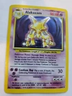 Alakazam Base Set Holo Pokemon Card WOTC