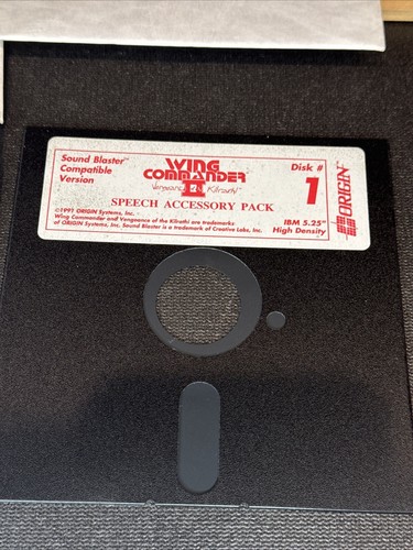 1991 Origin - WING COMMANDER II - Vengeance Of The Kilrathi - mit Speech Pack - Bild 5 von 20