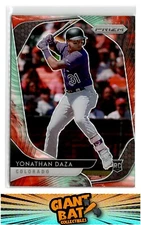 2020 Panini Prizm #13 Yonathan Daza Cosmic Haze