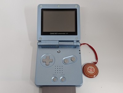 B5362 Nintendo Gameboy Advance SP console Pearl Blue Japan GBA fx