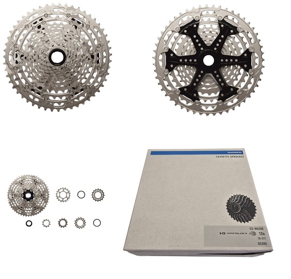 Shimano Deore CS-M6200-12 Kassette Hyperglide+ 12-Fach 10-51 ZäHne Micro Spline-image
