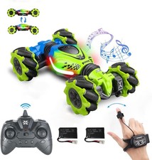 Kids Boys Remote Control Drift Stunt Car Battery Powered Fun Play Toy Gift NEW