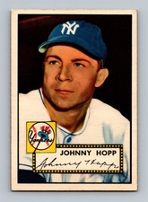 1952 Topps #214 Johnny Hopp VG-VGEX Vintage Baseball Card