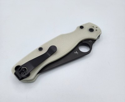 Spyderco Paramilitary 2 PM2 Glow In The Dark Scales (No Knife)