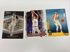 Walker Kessler 2022 Prizm Draft Silver Brilliance & 2022 Bowman U 1st Bowman  ++