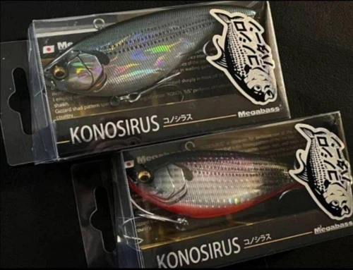Megabass Konoshirasu 2-piece set #GG Kohada #Lens Konoshiro RB Japan Import
