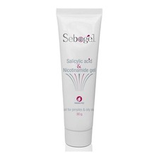Sebogel Salicylic Acid  Nicotinamide Gel for Pimples and Oily Skin, 30gm
