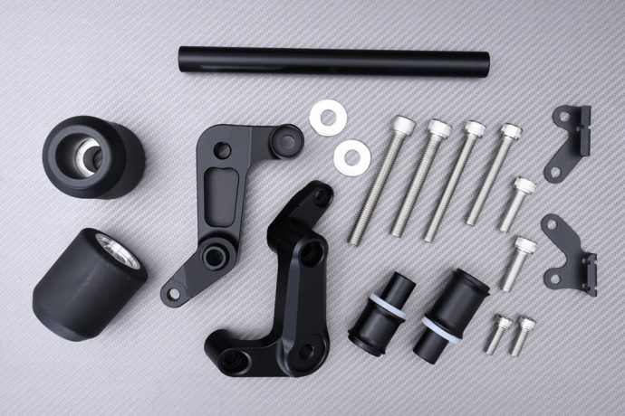 Roulettes KTM Duke 790 de protection finition CNC haut de gamme