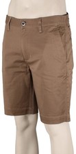 RVCA Weekend Stretch 20" Walk Shorts - Dark Khaki - New