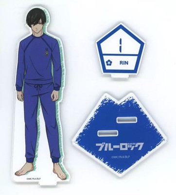 Itoshi Rin Acrylic Stand BLUELOCK Sweatshirt Character Keychain Collectible