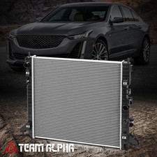 Fits 2020-2025 Cadillac CT4 CT5 2.0L Turbo Aluminum Core Cooling Radiator 13889