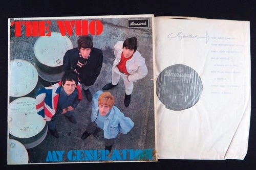 The Who My Generation (1st Pressing Brunswick, Excellent) LP