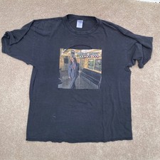 Weird Al Yankovic Poodle Hat Tour 2004 Graphic T-Shirt Distressed XL Thrashed