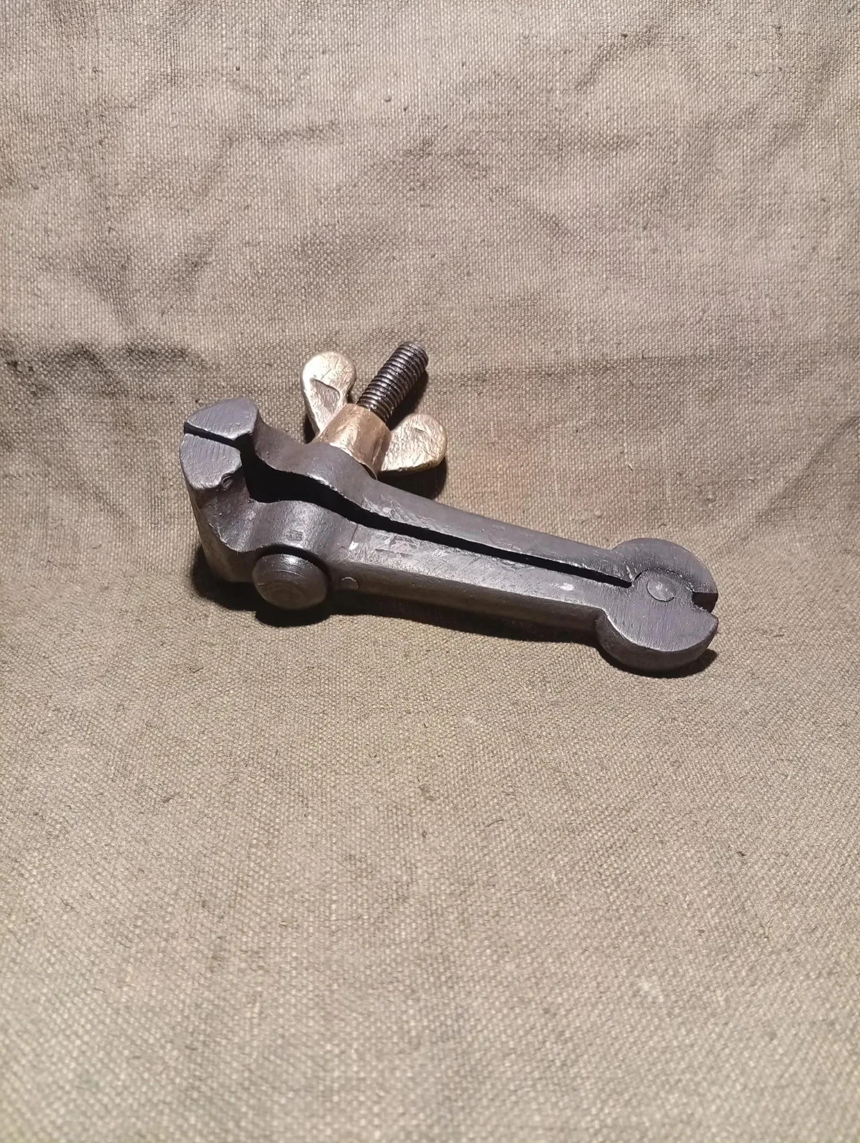 Metal Clamps, Vintage Tools, Soviet Industrial Metal Clamps for Collectors