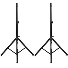 Ultimate Support TS-70B Aluminum Tripod Speaker Stand - Pair