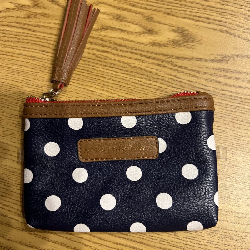 Anna Martina Franco Coin Purse w/ tassel zipper pull