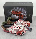 Crocs Friday The 13th Jason Vorhees Classic Clogs Men's Size 9 / Women's 11
