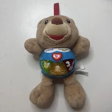 Vtech Happy Lights Bear talking musical lights take along Car Seat Toy Tested