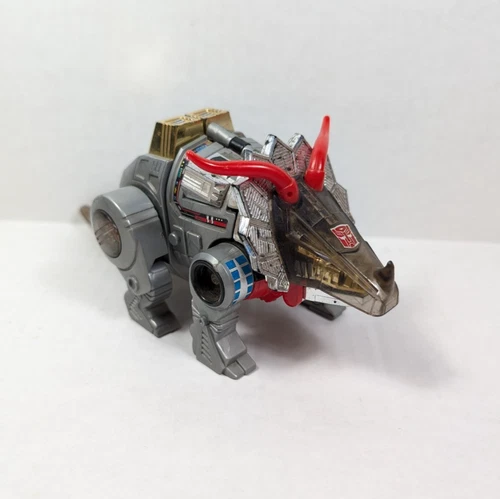 Vintage 1984 Transformers G1 Dinobot Slag Triceratops Figure Loose