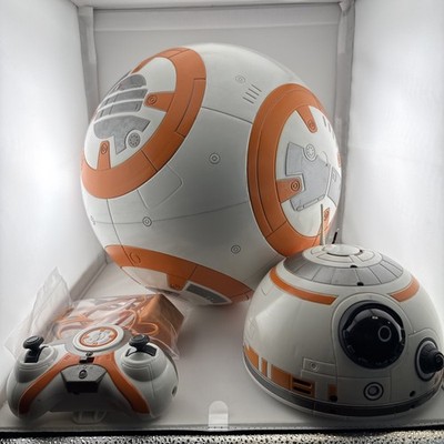 Spin Master Star Wars BB-8 Fully Interactive Droid - White/Orange TESTED Working