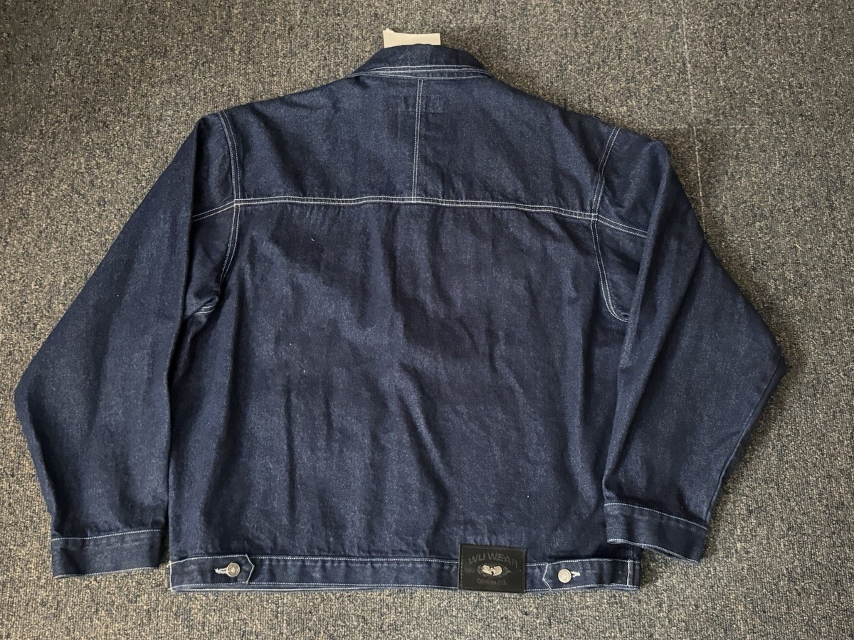 Wu-Wear デニムジャケット ブラック VTG NWT Wu Wear Denim Core Jacket Official Wu Tang Clan Size XL
