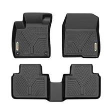 All Weather TPE Rubber 3D Floor Mats Liner Set for 2018-2022 Honda Accord Sedan