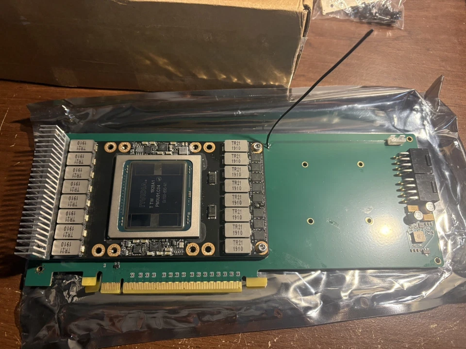 2 V100 gpu's pcie/sxm2 converted 16gb + 32gb DDR5 4800+dual NVME Pcie Adapter - Image 4 of 4