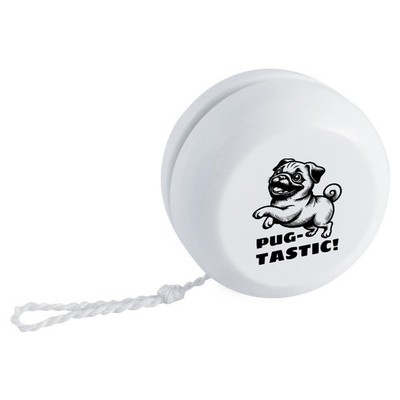 ''Süßer Mops tänzelnd'' Retro Style Yo-Yo (YY00052732)