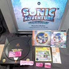 Sonic Adventure 1 International Dreamcast COMPLETE Case OBI Manual CIB Japanese