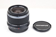 OLYMPUS M ZUIKO DIGITAL 25mm f1.8 MSC PRIME LENS - BLACK - USED CONDITION