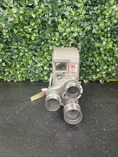 Vintage 1950s Keystone Capri K27 8mm Movie Camera Triple Turret Lenses UNTESTED