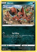 Pocket Scout - Nickit SWSH03: Darkness Ablaze  Darkness Reverse Holo 112/189  LP