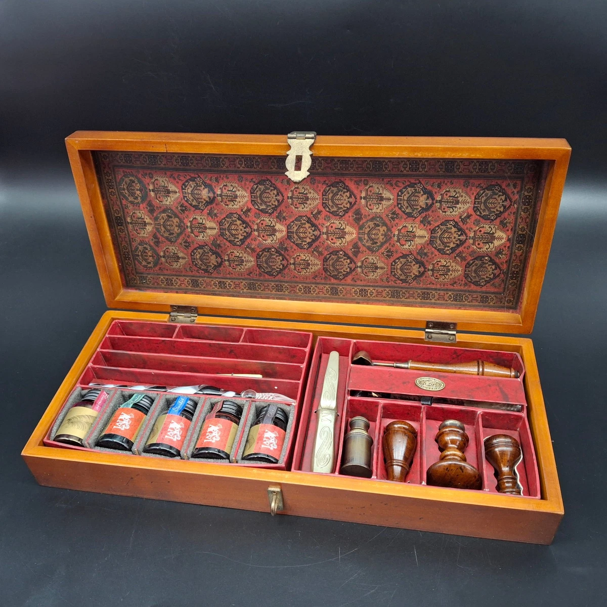 Set Di 7 Penne Stilografiche Per Calligrafia Con 42 Cartucce Di Inchiostro (13 Colori) - Kit Per Principianti - 4