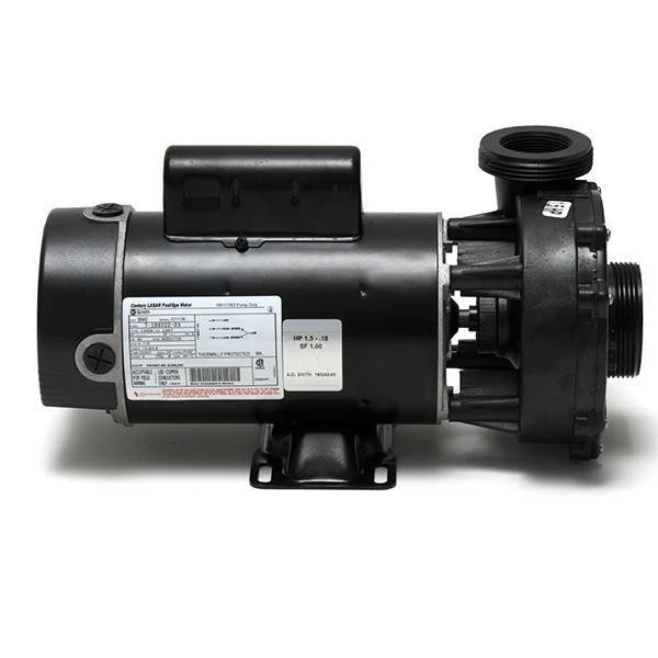 Hi-Flo Side Discharge 1-1/2HP Dual-Speed Spa Pump, 115V Waterway (3420610-10) - Image 2 of 4