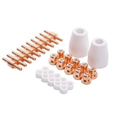 Electrode Tips Cups Rings for CUT50 CUT 50 Plasma Cutter Torch Consumables Parts
