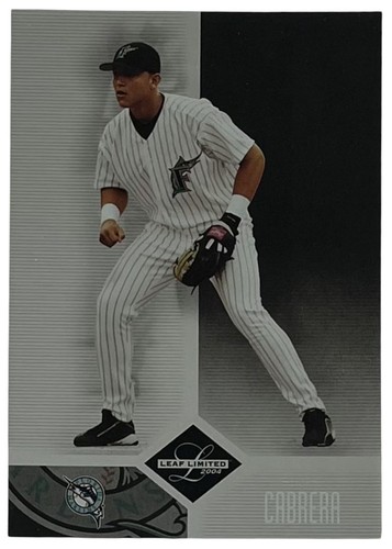 2004 Leaf Limited #244 Miguel Cabrera Florida Marlins /749