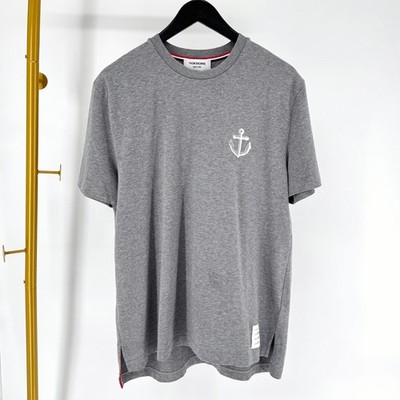 Thom Browne Anchor Icon Kurzarm T-Shirt grau (MJS214E) 149252035