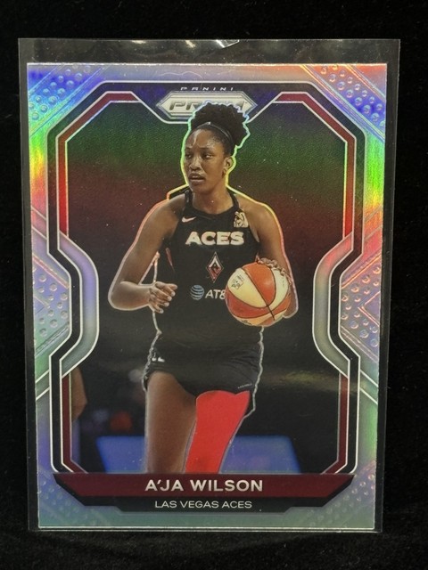 A'ja Wilson 2021 Panini Prizm WNBA Silver