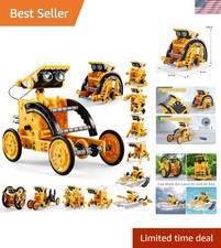 12-in-1 STEM Solar Robot Kit Toys Gifts for 8 9 10 11 12 13 Old Kids Boys Gi...